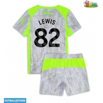 Manchester City Rico Lewis #82 Tredjedraktsett Barn 2025-26 Kortermet (+ Korte bukser)